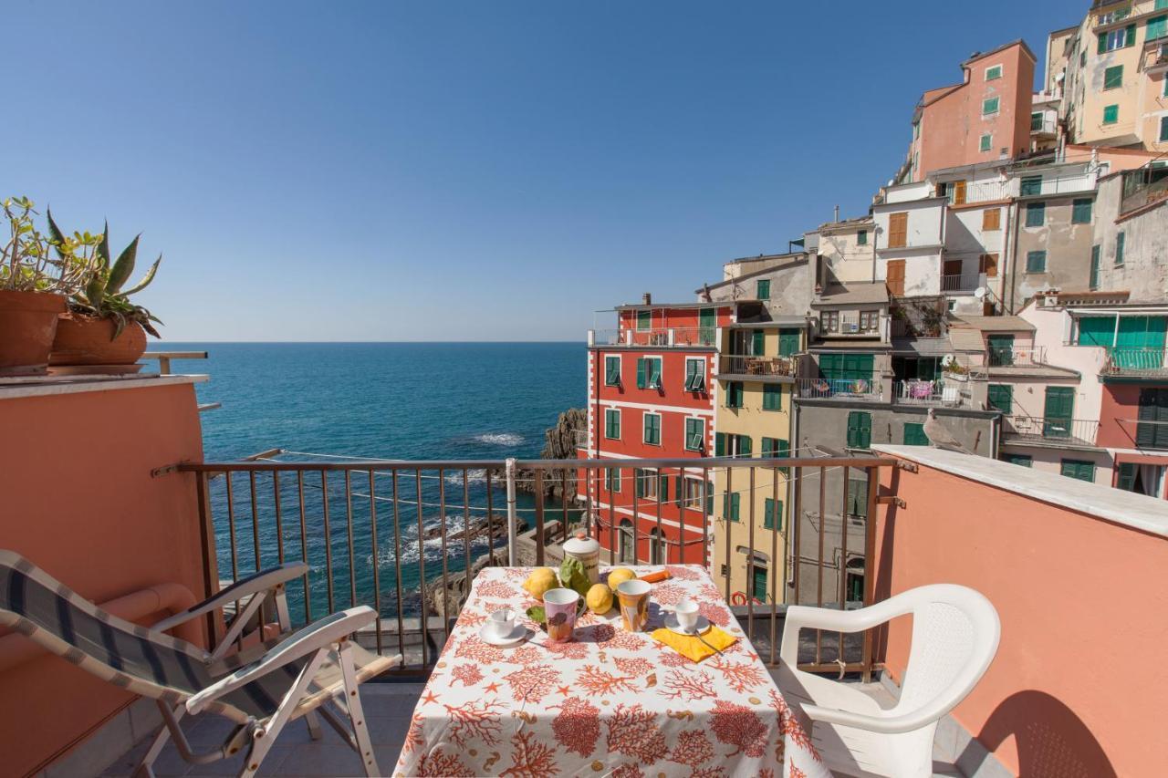 La Marina Lägenhet Riomaggiore Exteriör bild